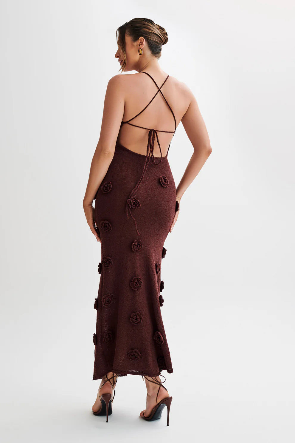 Nayla Crochet Floral Maxi