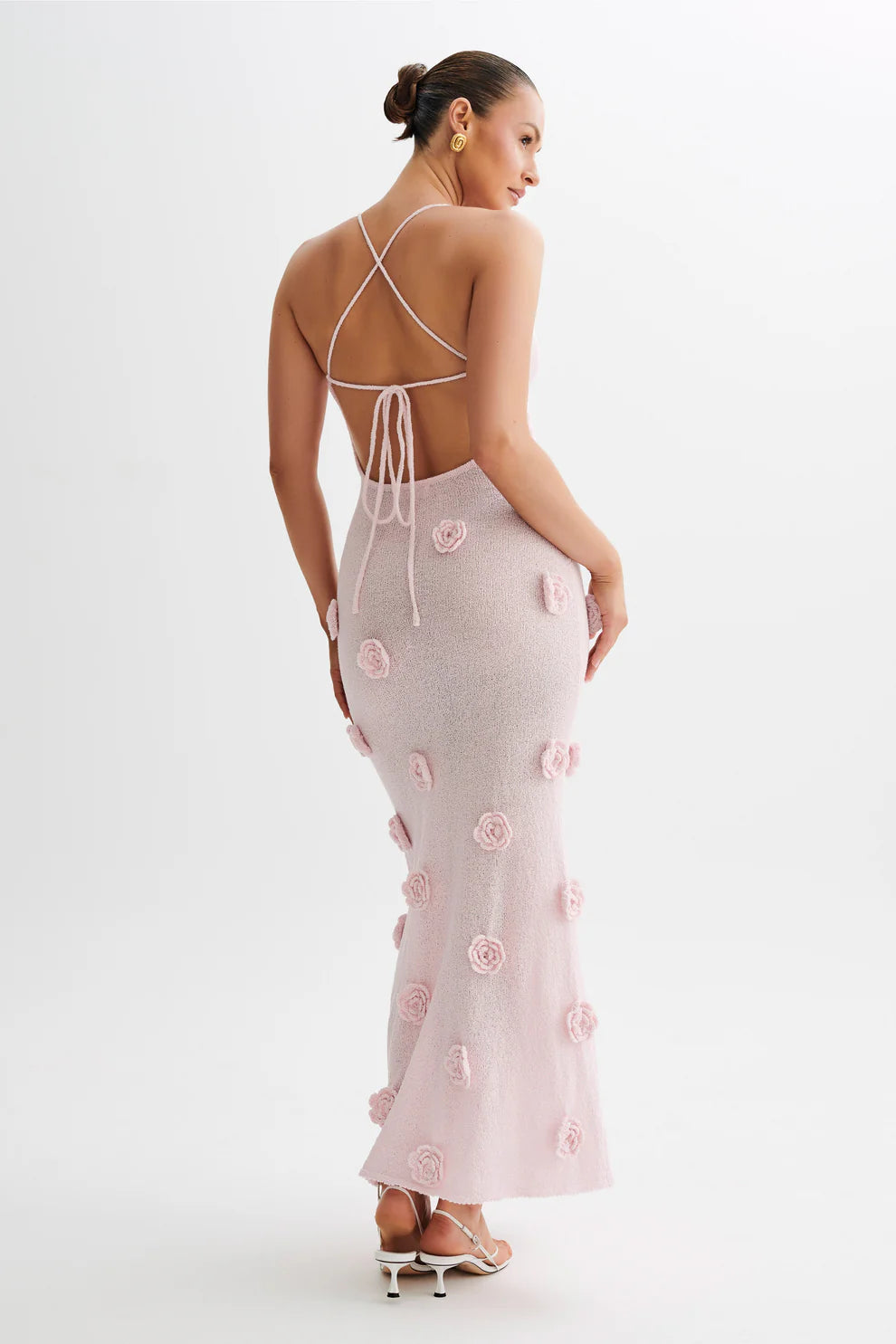Nayla Crochet Floral Maxi