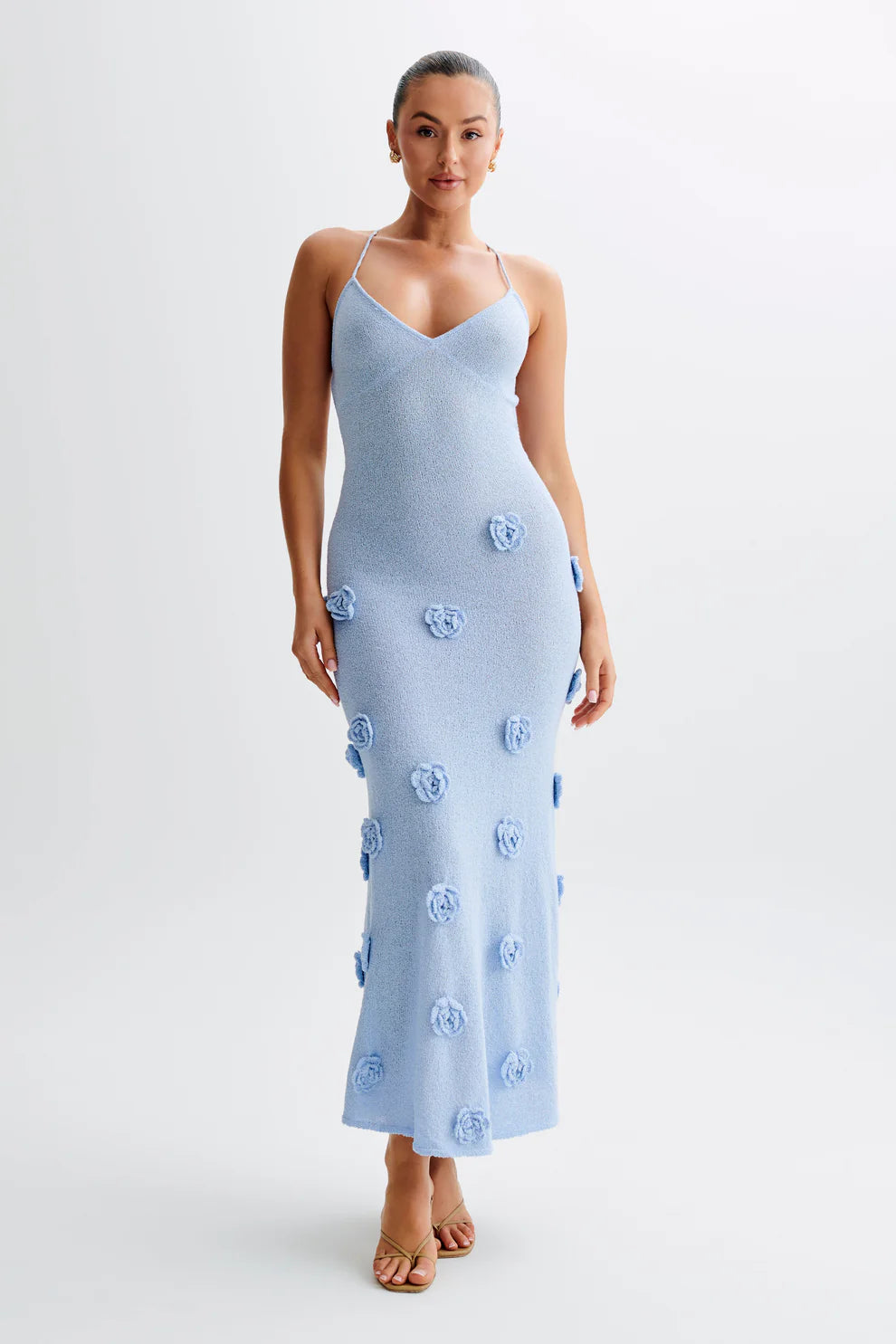 Nayla Crochet Floral Maxi