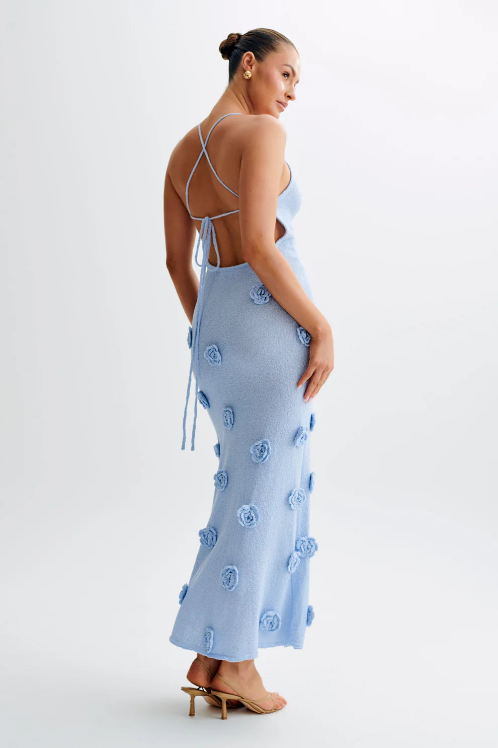 Nayla Crochet Floral Maxi