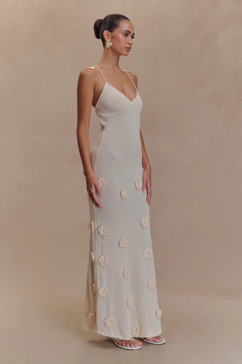 Nayla Crochet Floral Maxi
