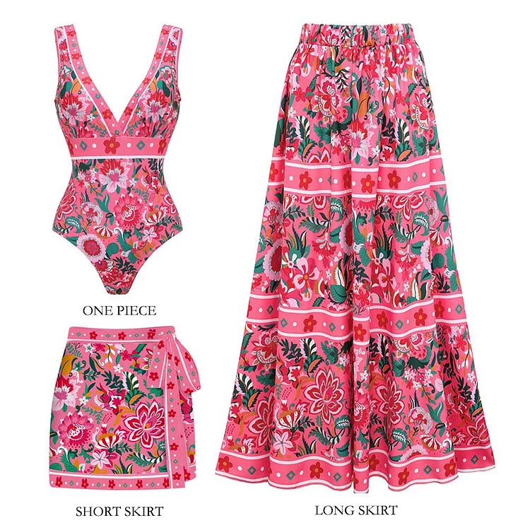 Amara Floral V-Neck Shortini