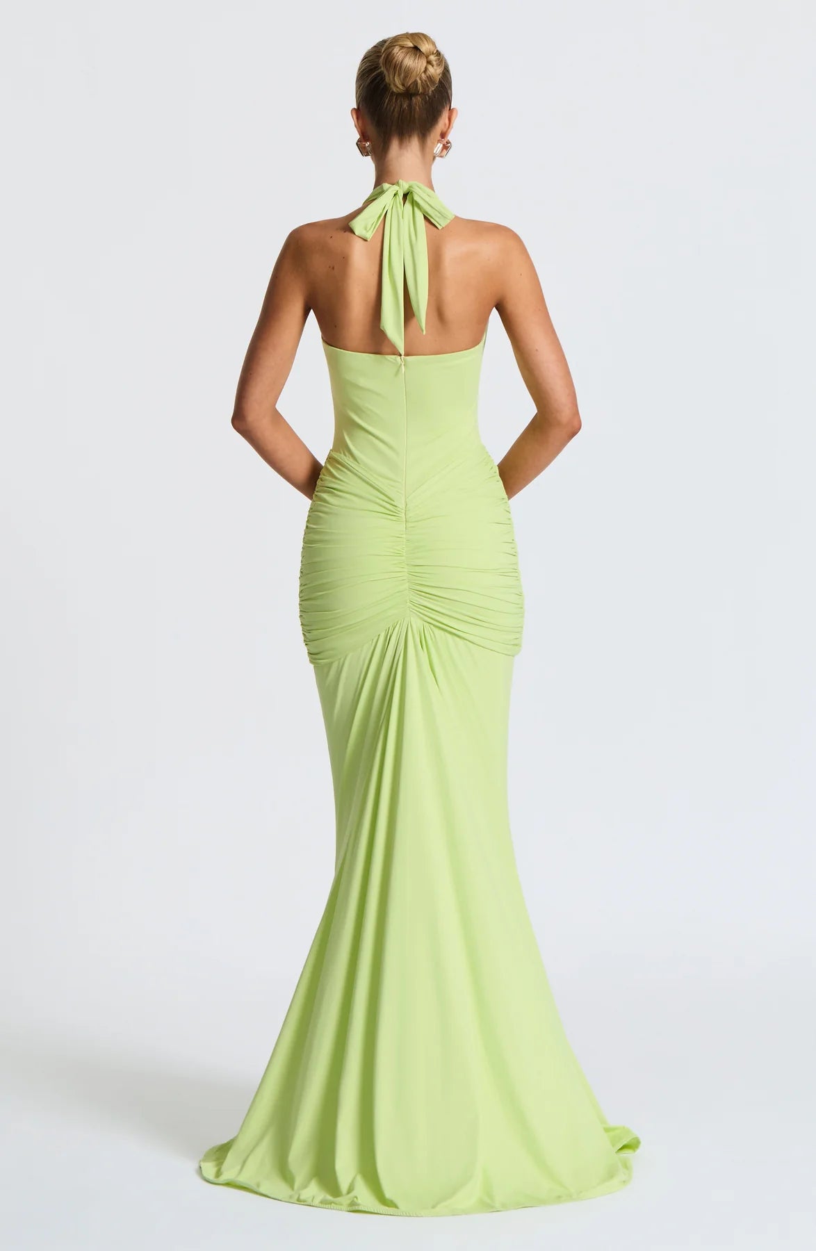 Daisy Satin Maxi Dress