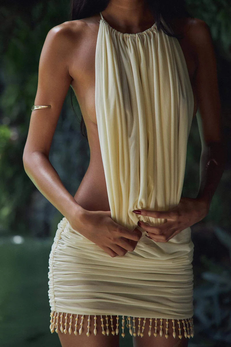 Ayla Halter Mini Dress