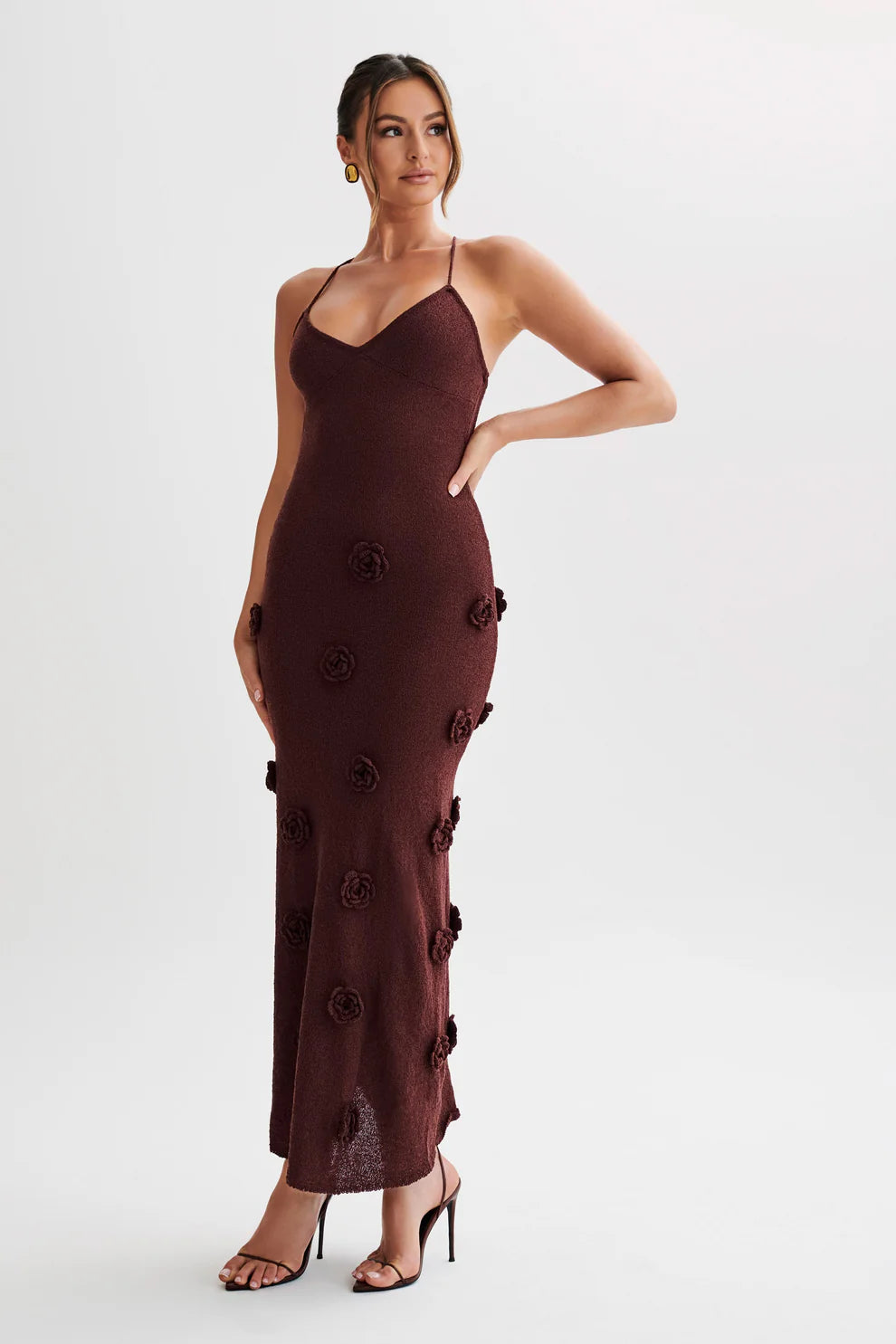 Nayla Crochet Floral Maxi