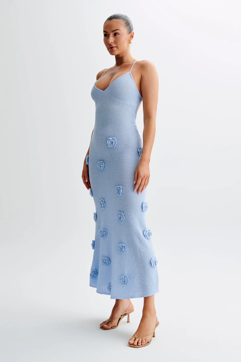Nayla Crochet Floral Maxi