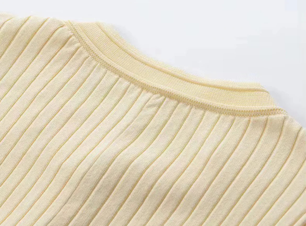 Olivia Openwork Knit Dress