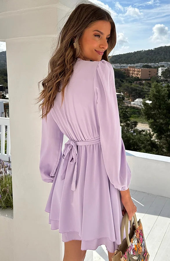 Lila Tie Waist Dress