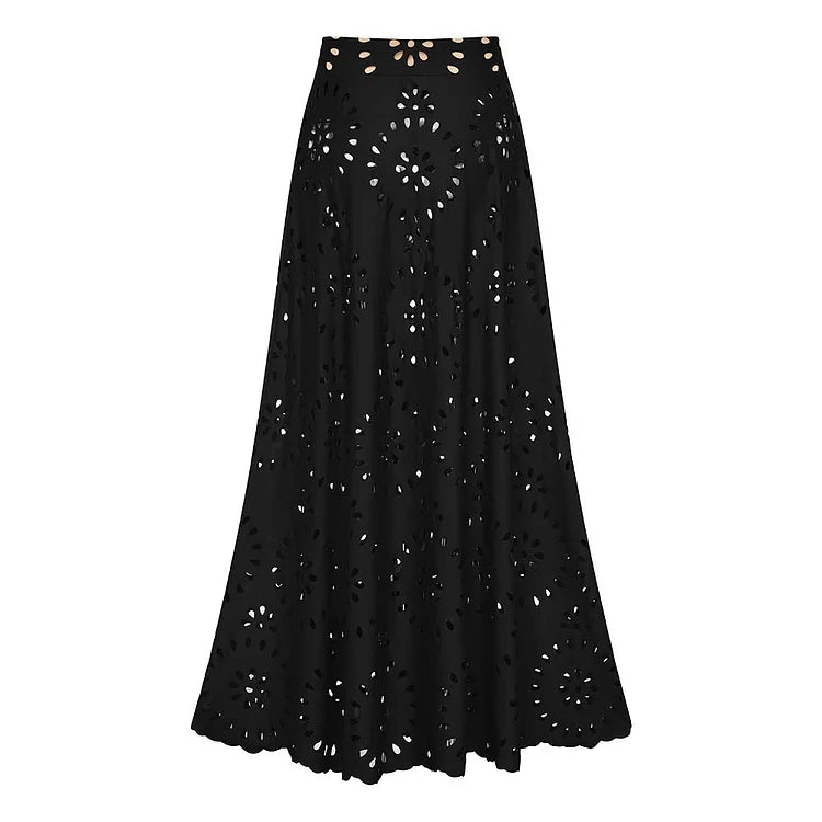 Mira Floral Laser Cutout Skirtini