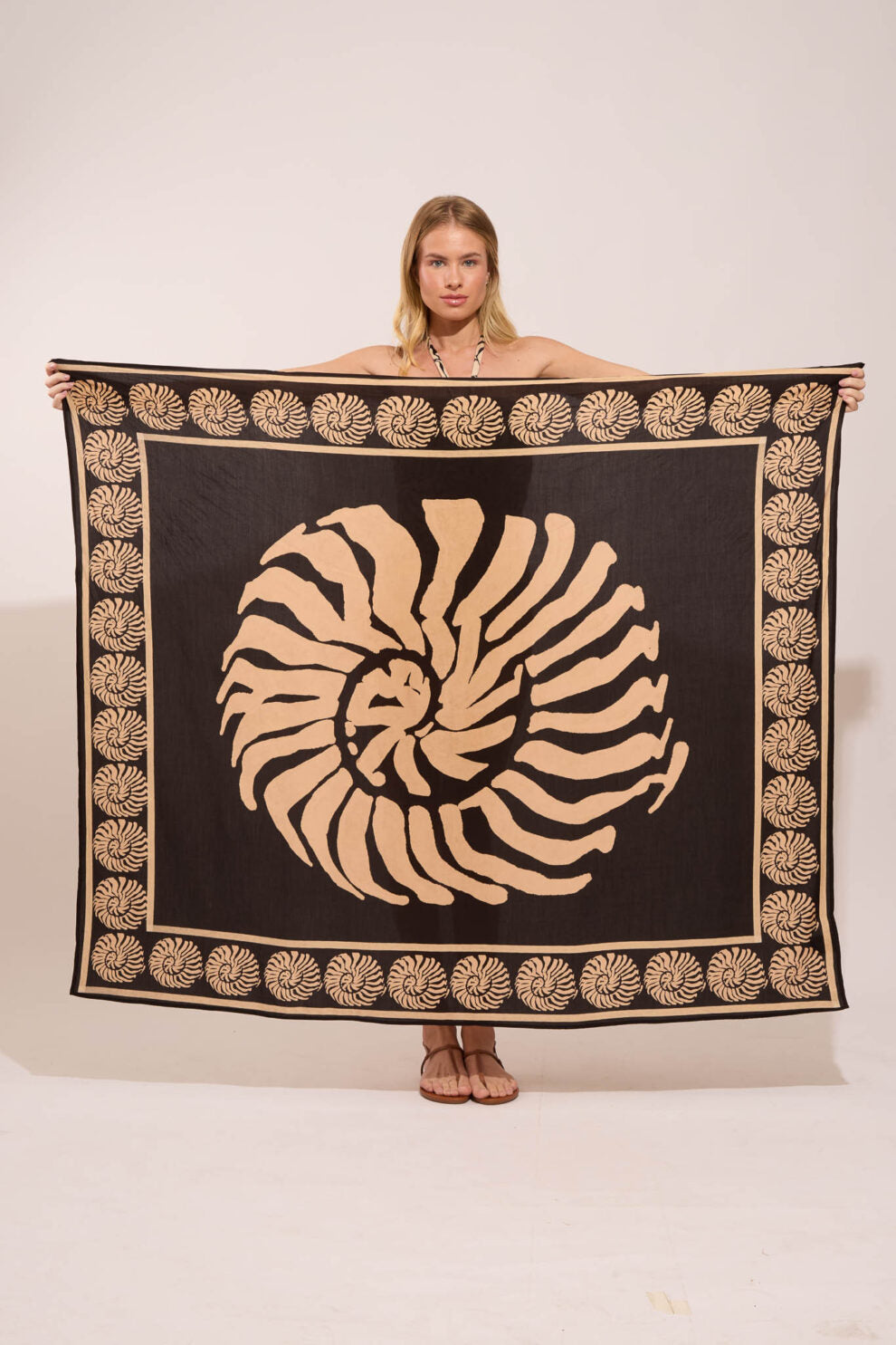 Dahlia Granite Drape Sarong Set